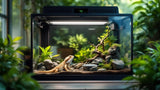 Terrarium aus Glas für Reptilien und exotische Tiere