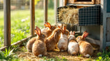 Heuraufe für Kaninchen aus robustem Material zur artgerechten Fütterung