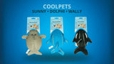 CoolPets Hundespielzeug, schwimmend, mit Quietscher, 22 cm