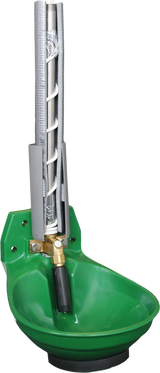 Rohrventil-Becken Mod. 12P-HK, heizbar mit 3/4" Messingventil