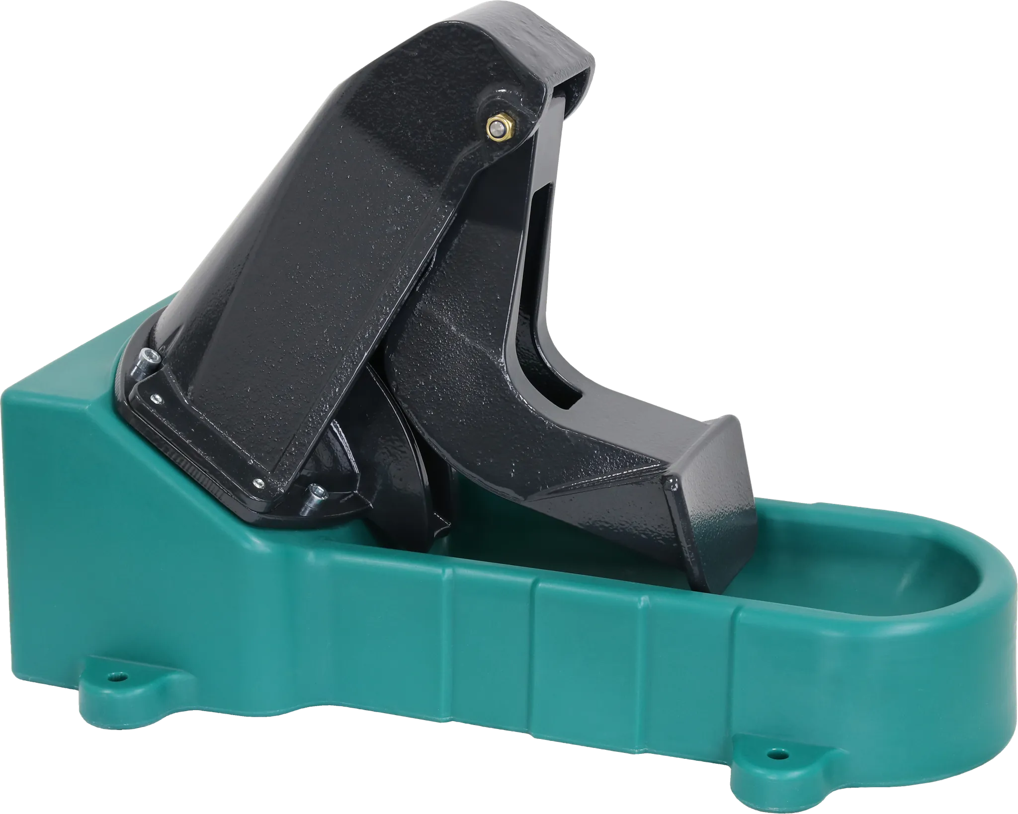 Membran-Weidepumpe, Mod. 547 inkl. Schlauchanschluss-Stutzen 1"