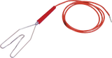 Zaunanschlusskabel mit Herzklemme und Stift (1 Stück / Pack)