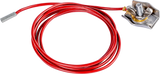 Zaunanschlußkabel Seil, mit Edelstahlseilklemme 3 mm Stift