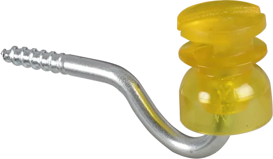 Cellidor-Schlitzisolator mit Holzgewinde (25 Stück / Pack)