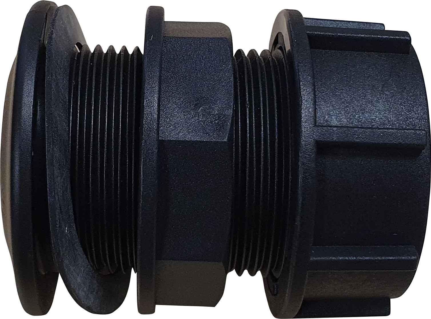 Ablaufgarnitur 1 1/4" für Edelstahltröge Kunststoff, 32/41 mm, für
