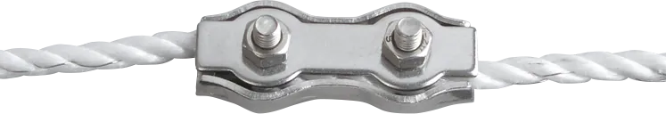 Seilverbinder verzinkt, für Seile bis 6 mm (5 Stück / Pack)