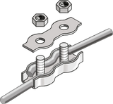 Seilverbinder Edelstahl, für Seile bis 6 mm (3 Stück / Pack)