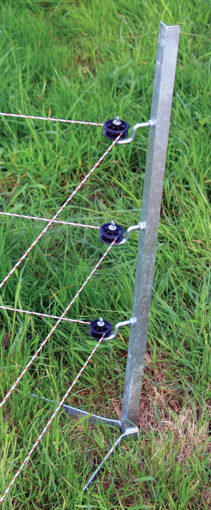 Metalleckpfahl Super, für mobile Zäune bis 1,30 m Höhe