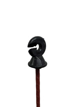 Weidezaunpfähle rund 7mm V - schwarz (10 Stück)