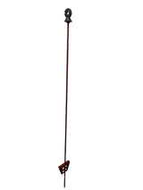 Weidezaunpfähle rund 7mm V - schwarz (10 Stück)