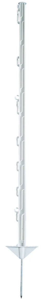 Kunststoffpfahl weiß 105 cm, 10er Bund