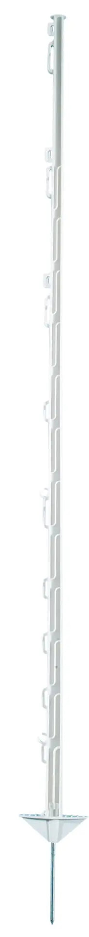 Kunststoffpfahl weiß 150 cm, 10er Bund