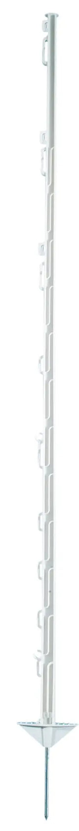Kunststoffpfahl weiß 150 cm, 10er Bund