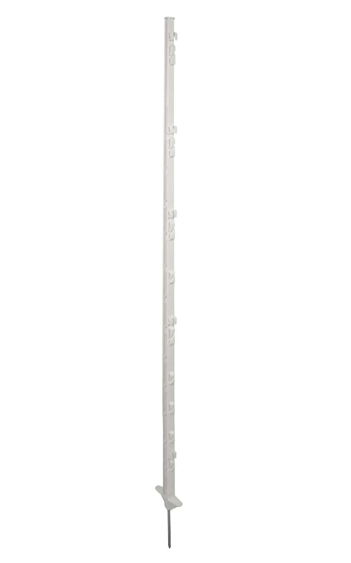 Kunststoffpfahl weiß 150 cm, 10er Bund