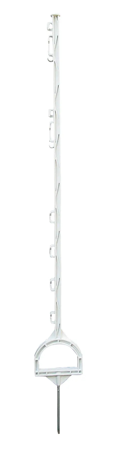 Mustang-Kunststoffpfahl weiß 115 cm, 10er Bund
