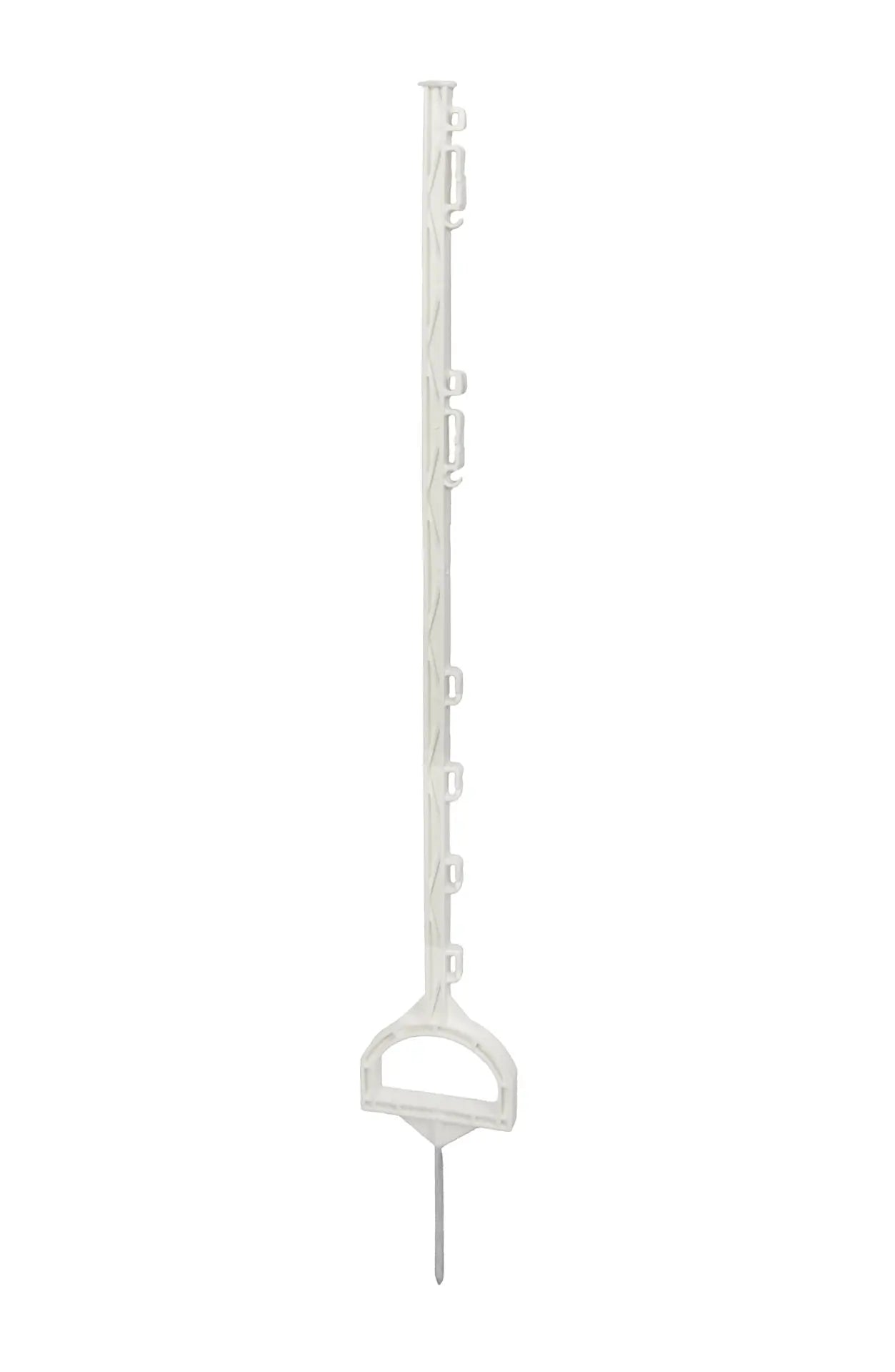 Mustang-Kunststoffpfahl weiß 115 cm, 20er Karton