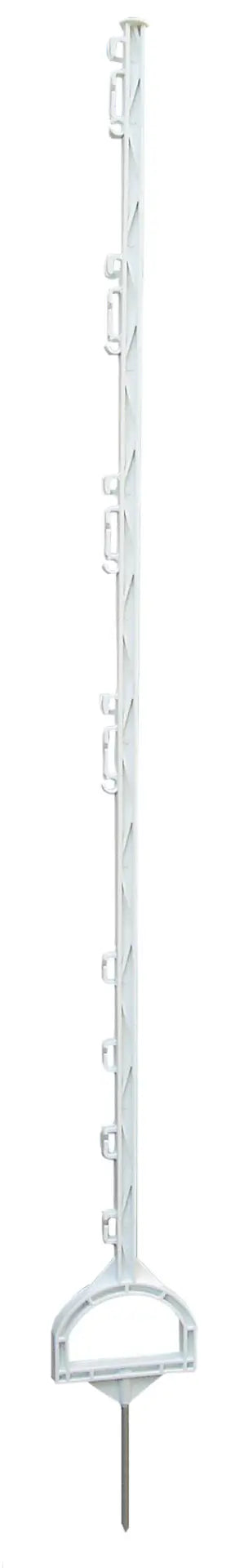 Mustang-Kunststoffpfahl weiß 155 cm, 10er Bund