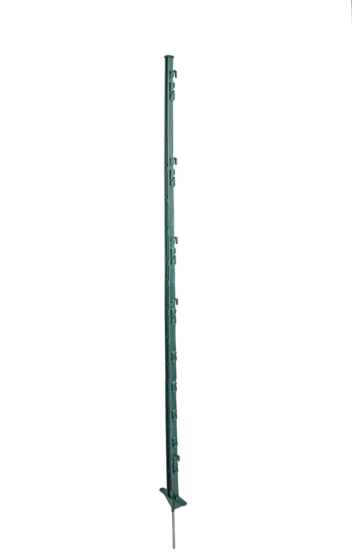 Kunststoffpfahl grün 150 cm, 10er Bund