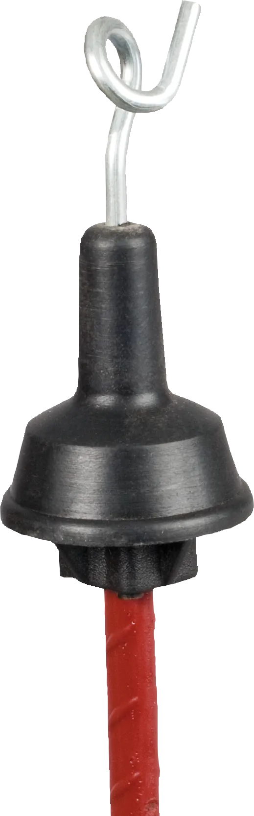 Ersatz-Isolator mit Metallöse für runde Pfähle d= 7 mm (25 Stück / Pack)