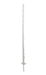 Kunststoffpfahl weiß 125 cm, 10er Bund