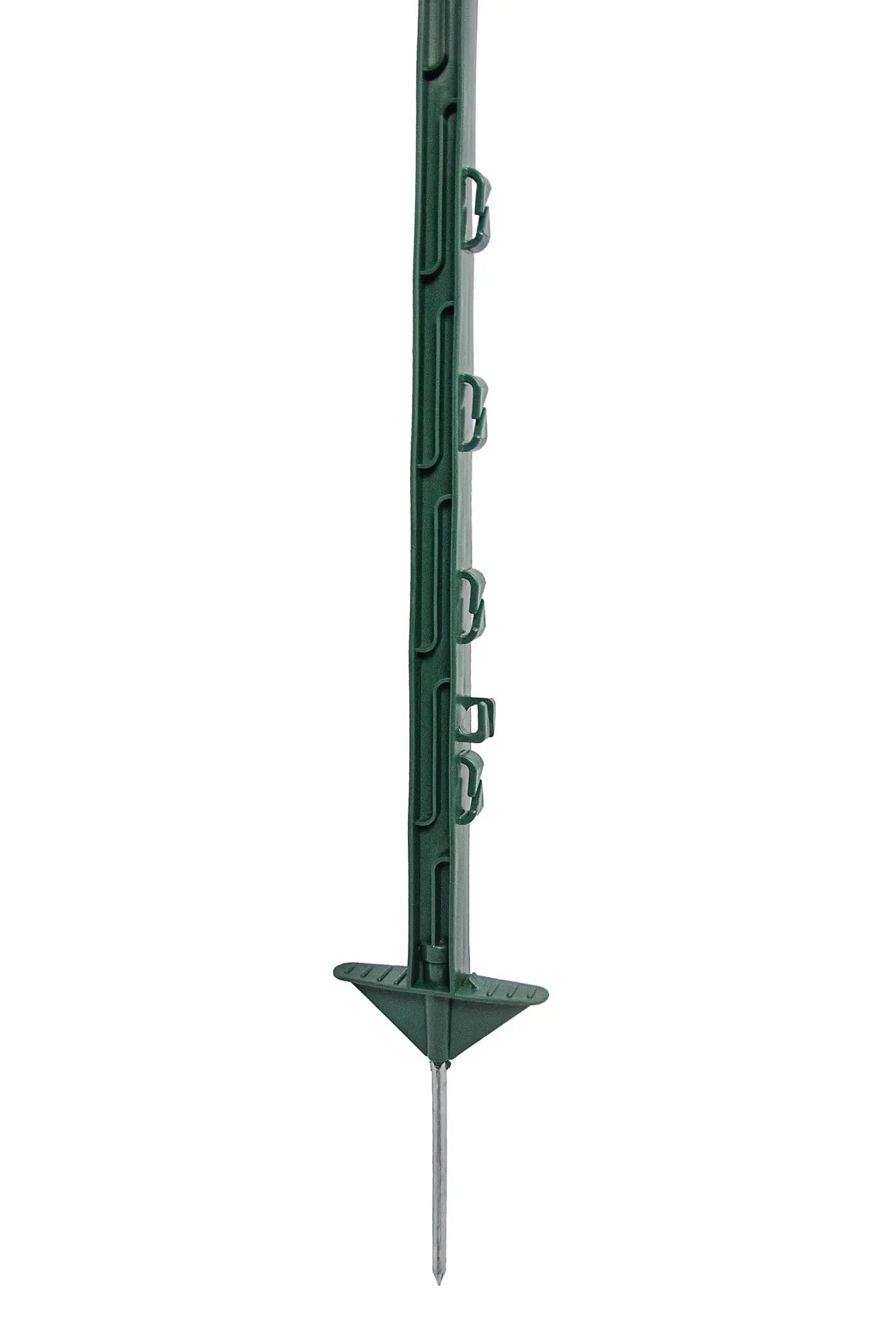 Kunststoffpfahl grün 125 cm, 10er Bund