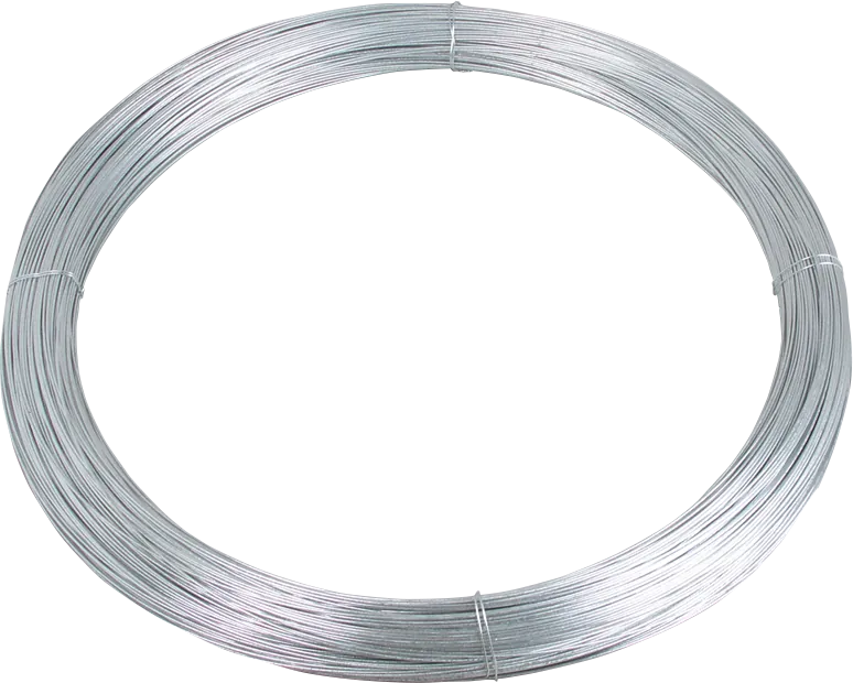 Stahldraht, d= 2,5 mm, dick verzinkt, 25 kg Rolle = 625 m