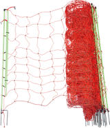 Elektrozaunnetz "plus/minus" 120 cm hoch mit Doppelspitze, 50 m