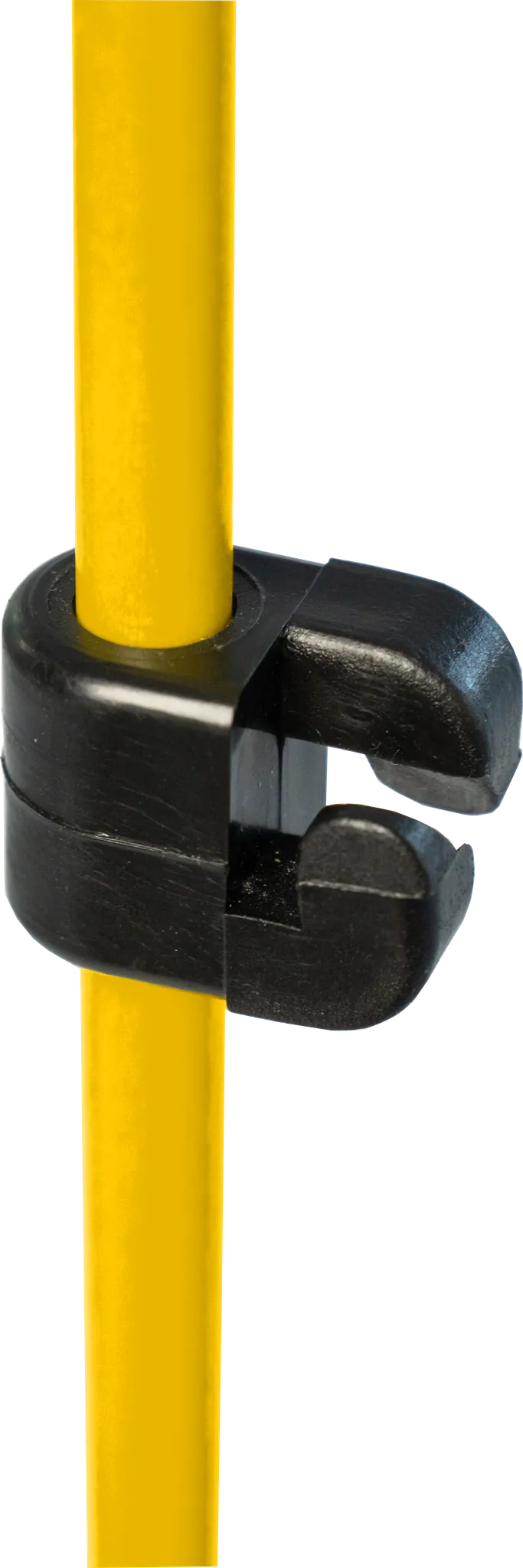 Kunststoffisolator schwarz, für 10 mm Glasfiberpfähle (25 Stück/Pack)