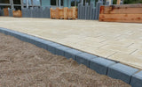 Rechteckpalisade aus Recyclingmaterial