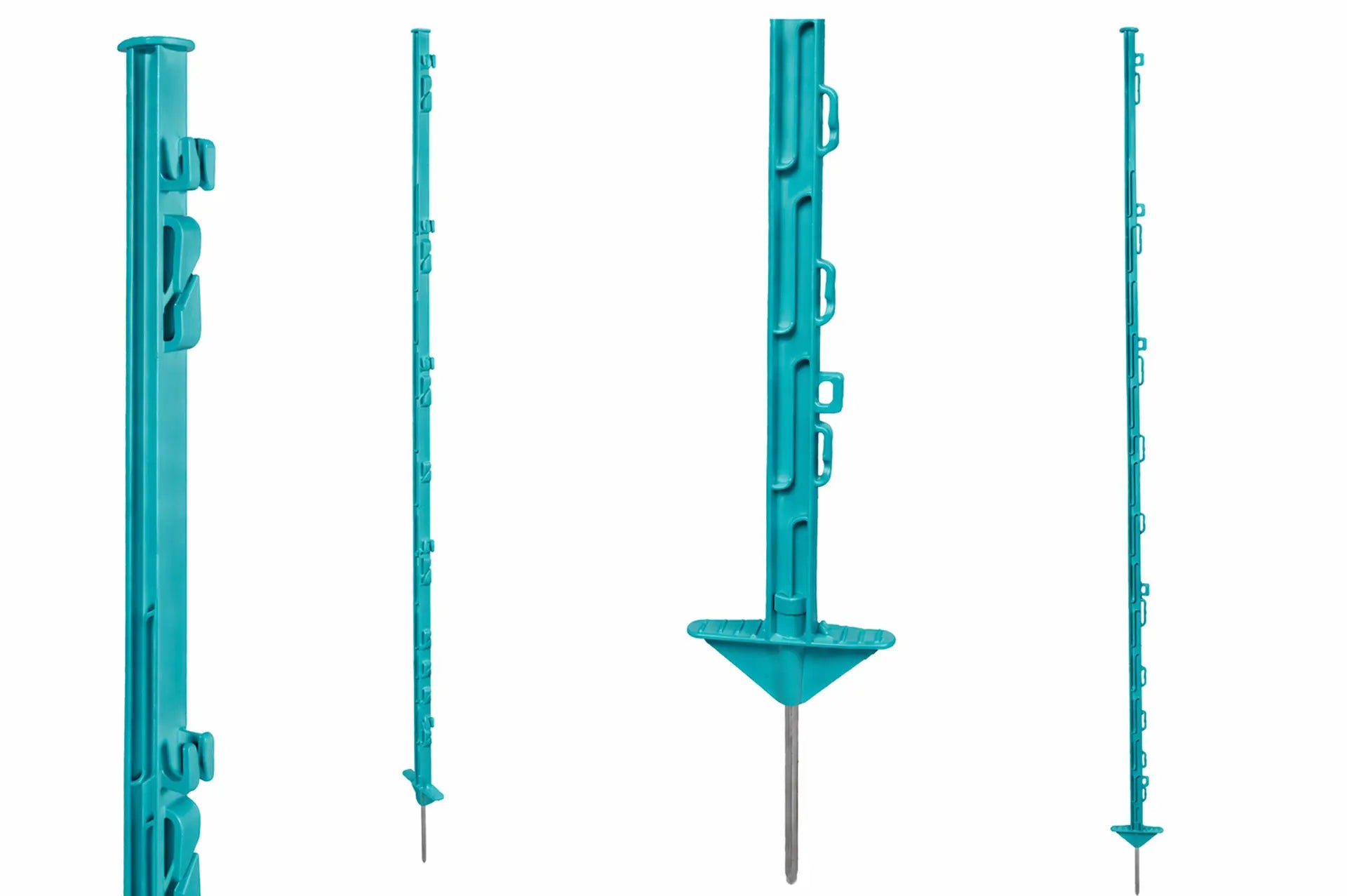 Kunststoffpfahl Petrol 150 cm, 20er Karton