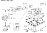 Thermo-Quell Mod. 640, 2 Bälle Isolierte Tränke, 80 Liter