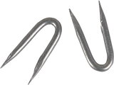 Schlaufen (Krampen) verzinkt, 3,8x38 mm, 1 kg=ca. 155 Stück  (1 kg / Pack)