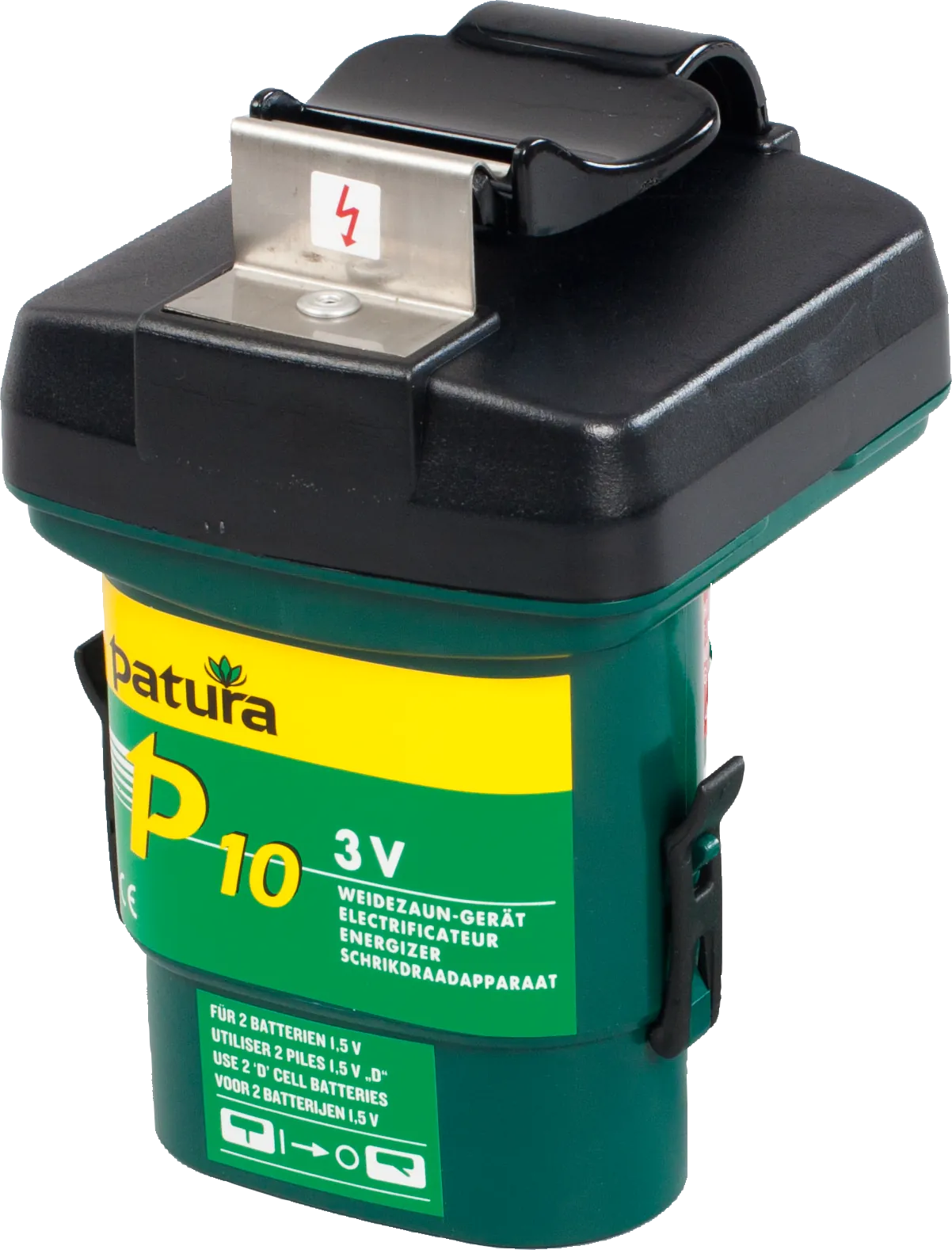 P10, Weidezaun-Gerät für 2 Monozellen