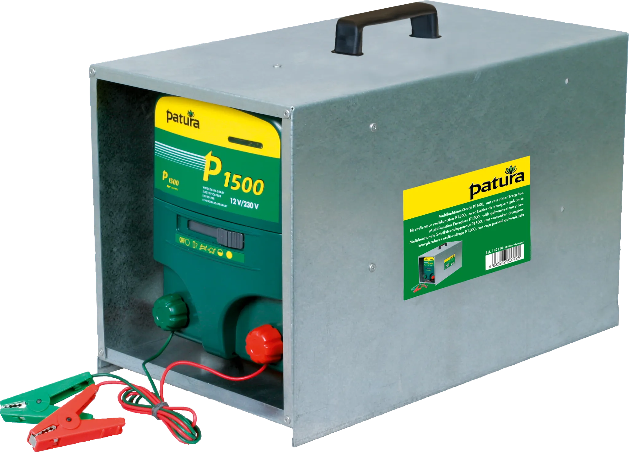 P1500, Multifunktions-Gerät, 230V/12V, mit Tragebox