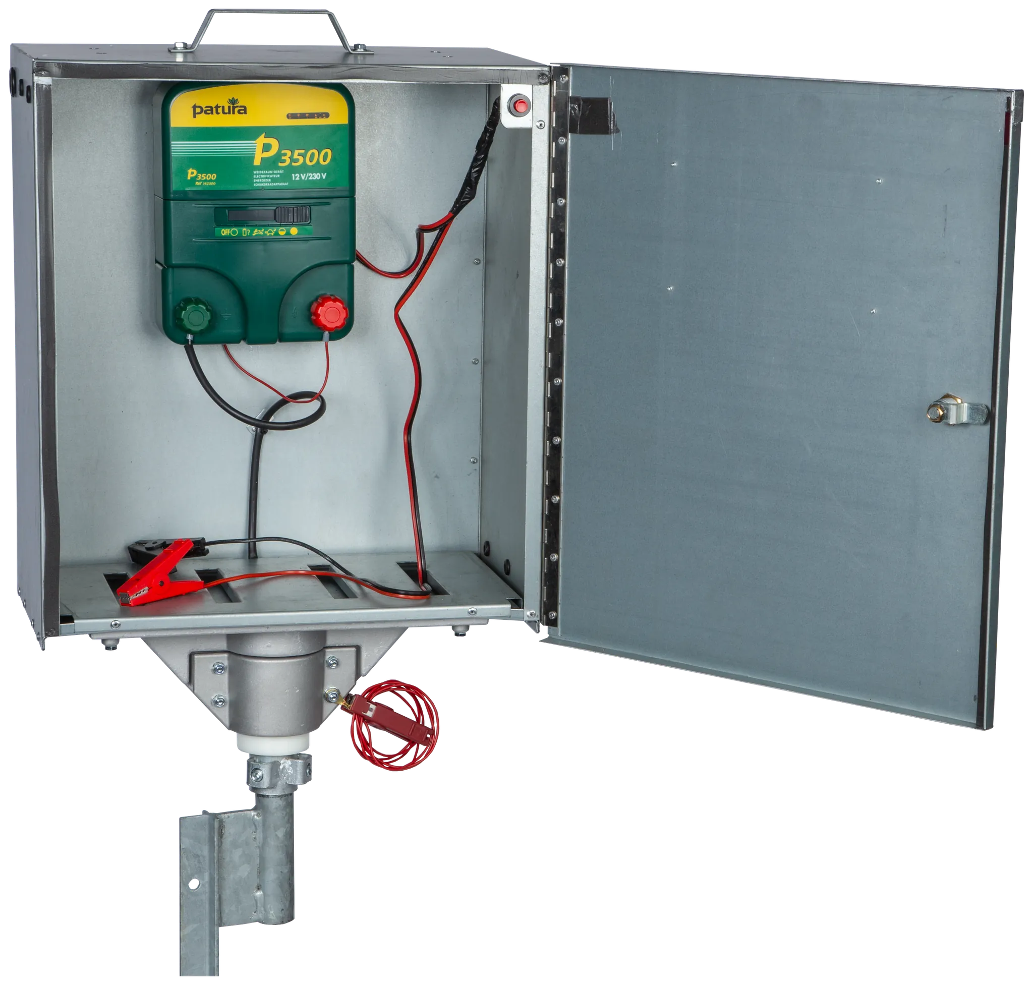 P3500, Multifunktions-Gerät, 230V/12V, mit elektrifizierter Box und Erdstab