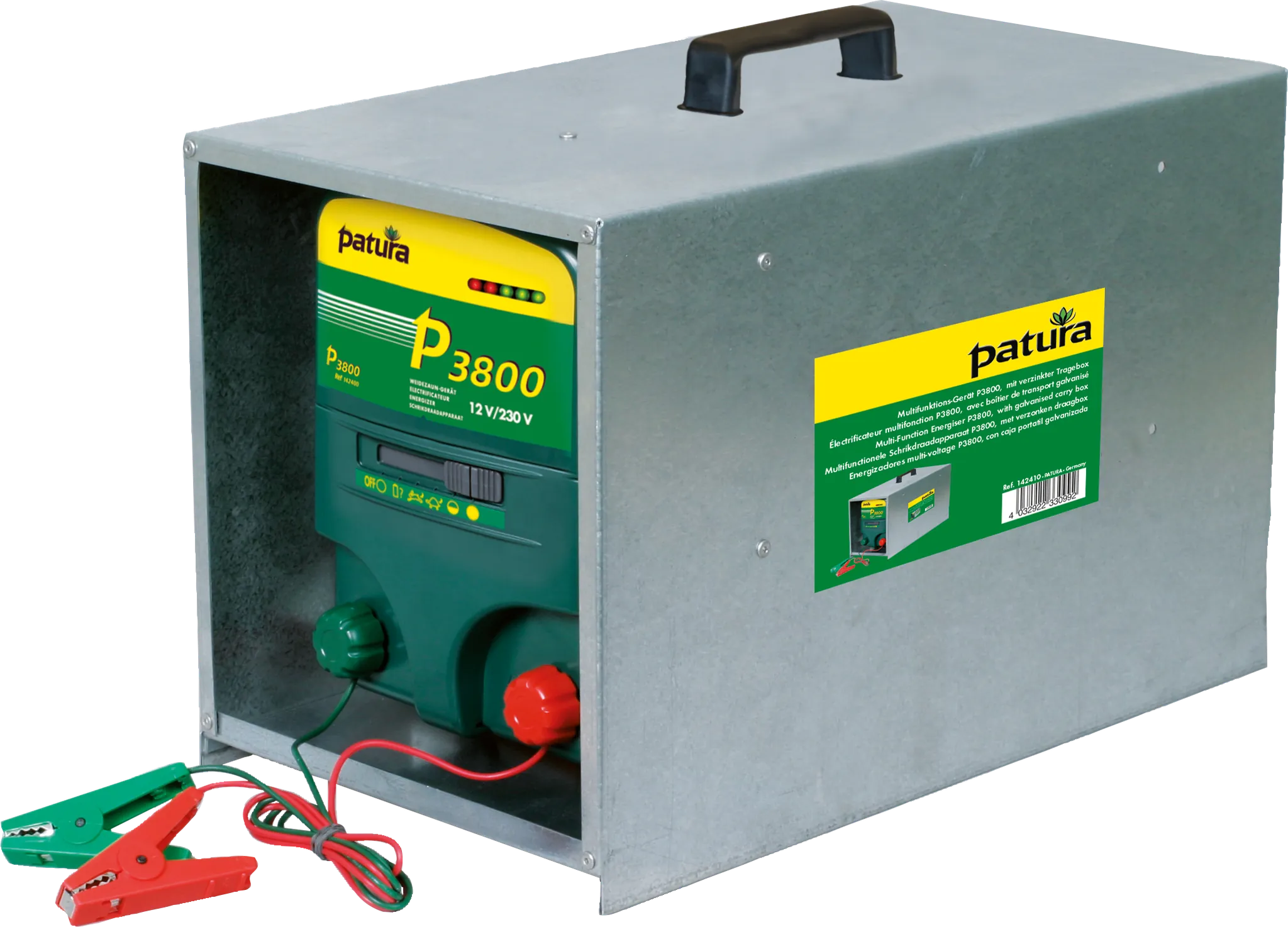 P3800, Multifunktions-Gerät, 230V/12V mit Tragebox