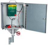 P3800 mit Sicherheitsbox, Erdstab, Super-Vlies-Akku 100 Ah und Solarmodul