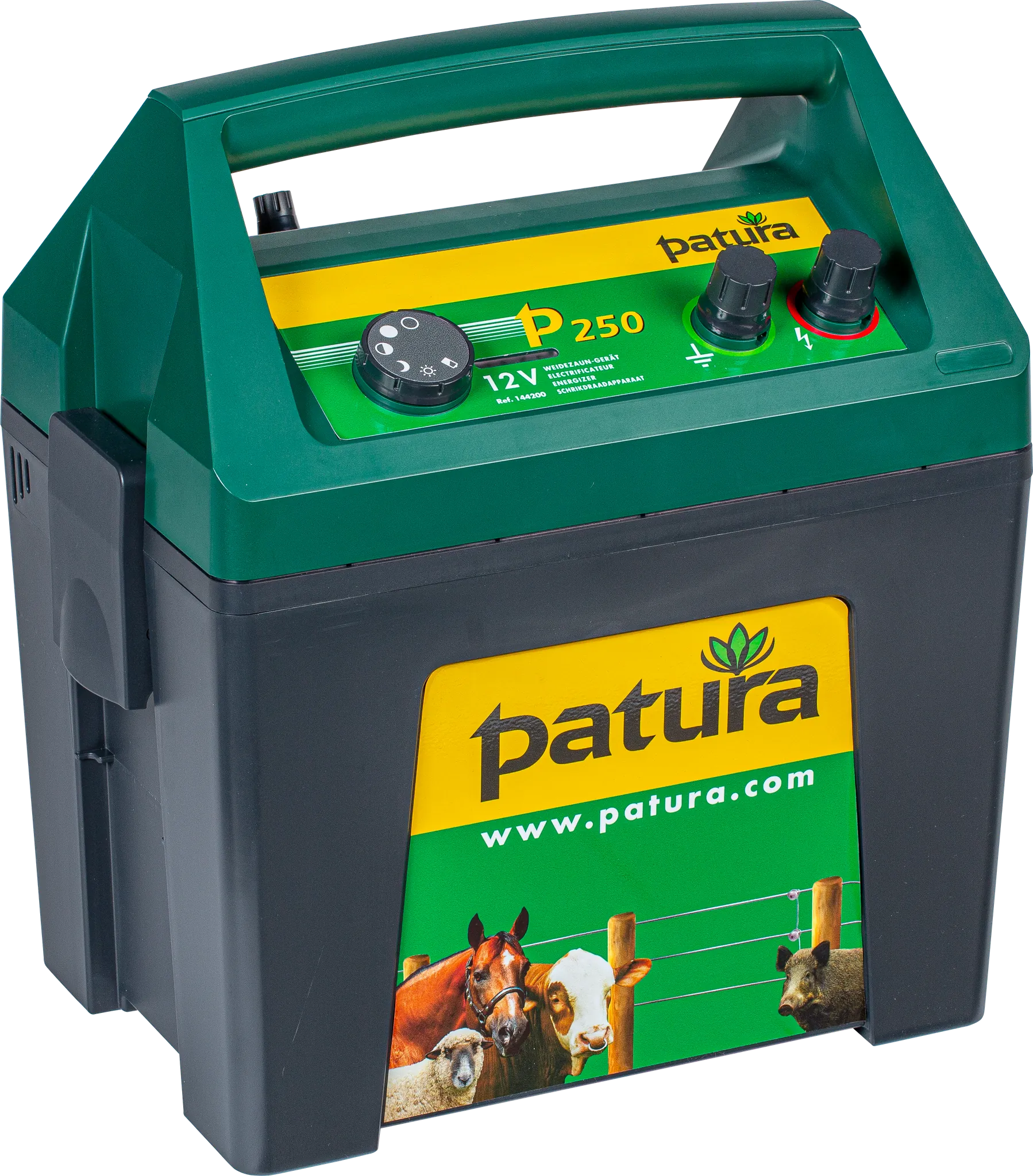 MaxiBox P250, Weidezaun-Gerät für 12 V Akku