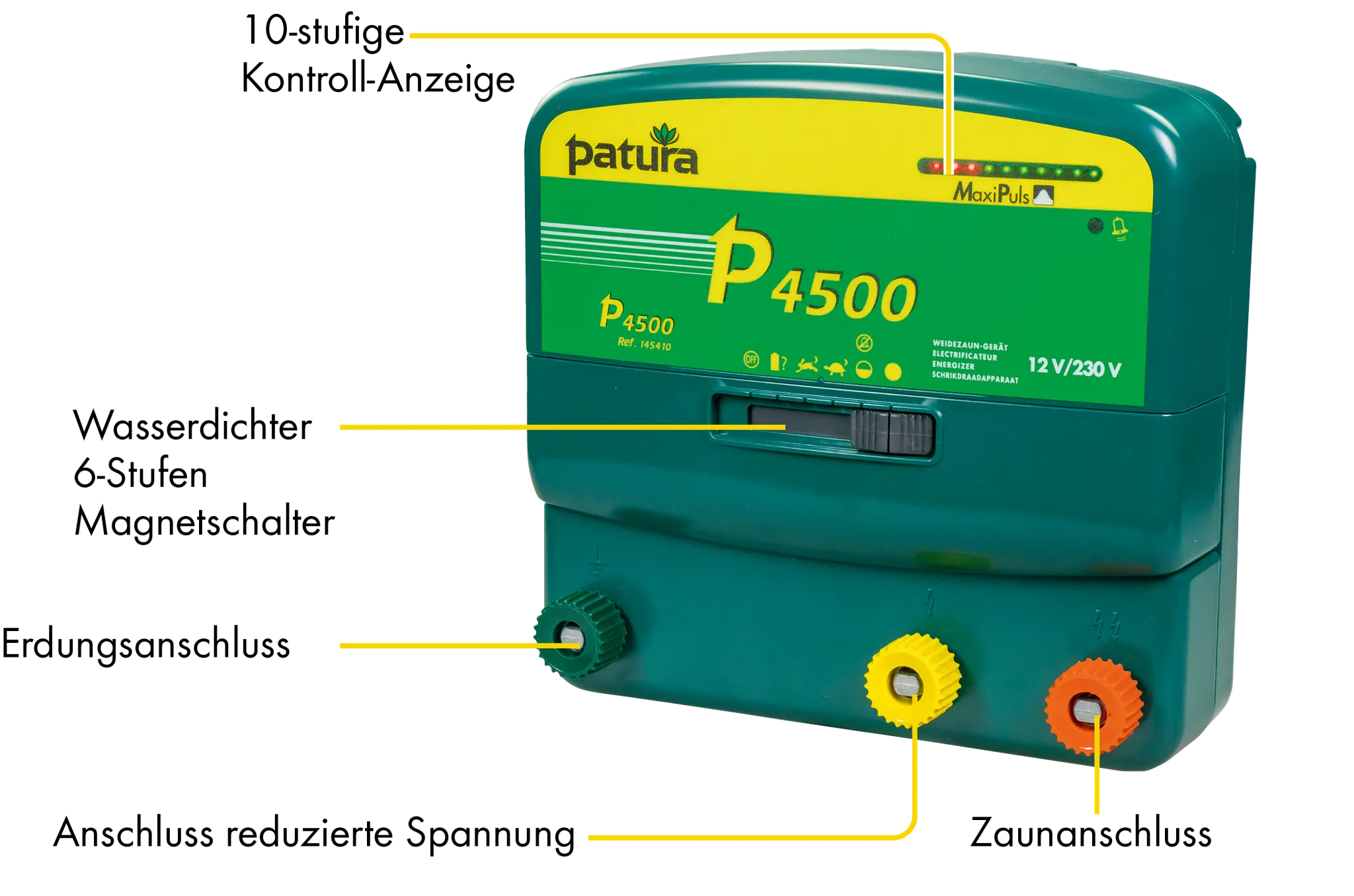 P4500, Multifunktions-Gerät, 230V/12V
