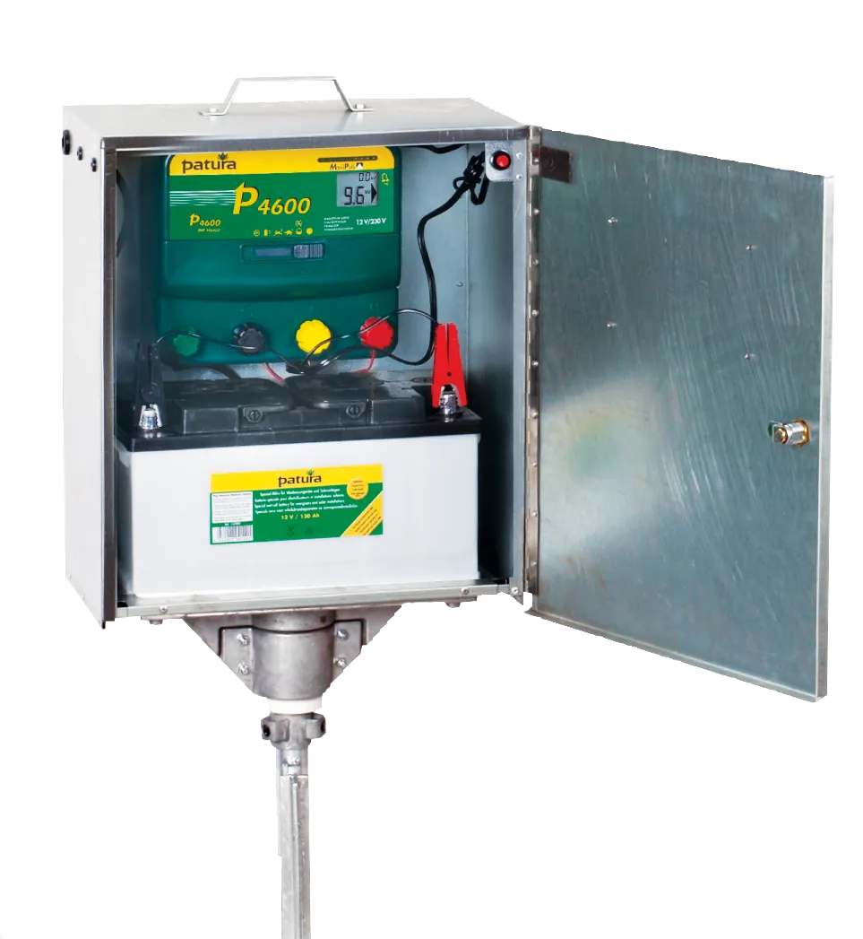 P4600, Multifunktions-Gerät, 230V/12V mit elektrifizierter Box und Erdstab