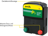 P1 Weidezaun-Kombigerät, 230V/12V