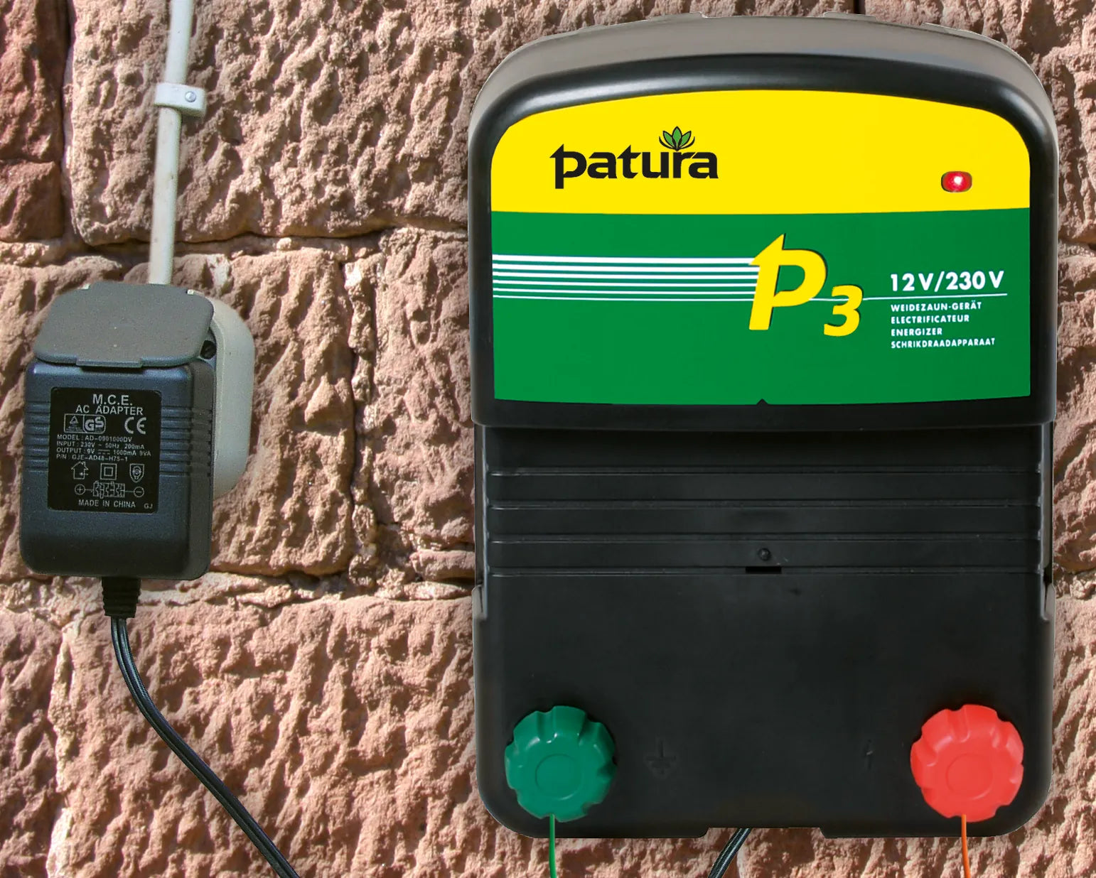 P3, Weidezaun-Kombigerät, 230V/12V