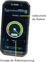 Battery-Guard zur Batteriekontrolle per Smartphone