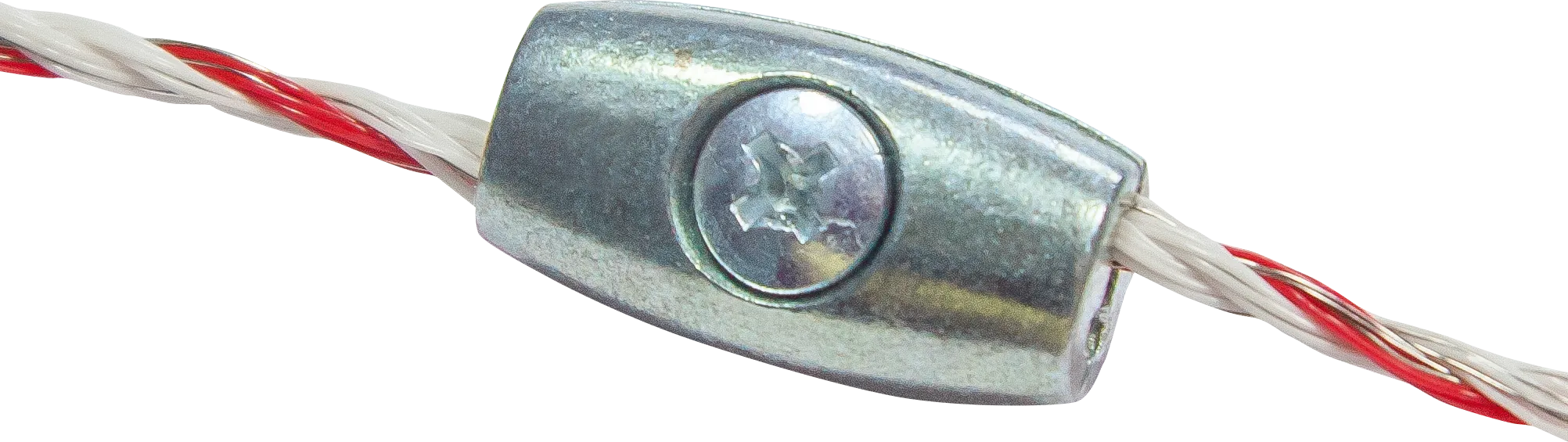 Litzenverbinder verzinkt, für Litzen bis 2,5 mm (5 Stück / Pack)