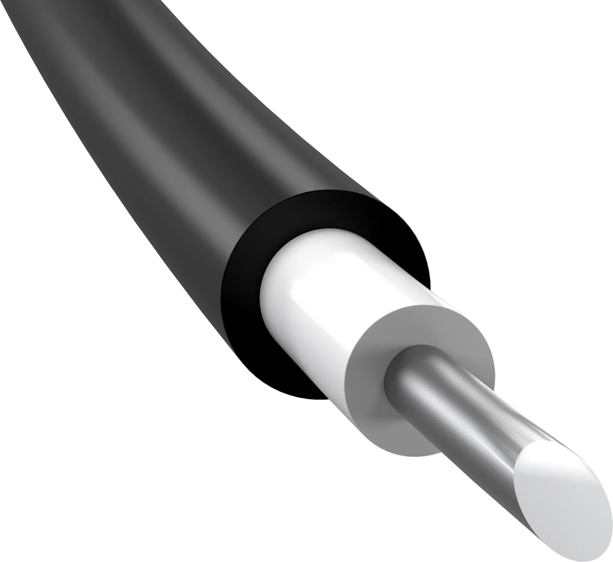 Hochspannungs-Elektrozaunkabel 2,5 mm 25 m Rolle