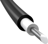 Hochspannungs-Elektrozaunkabel 2,5 mm, 50 m Rolle
