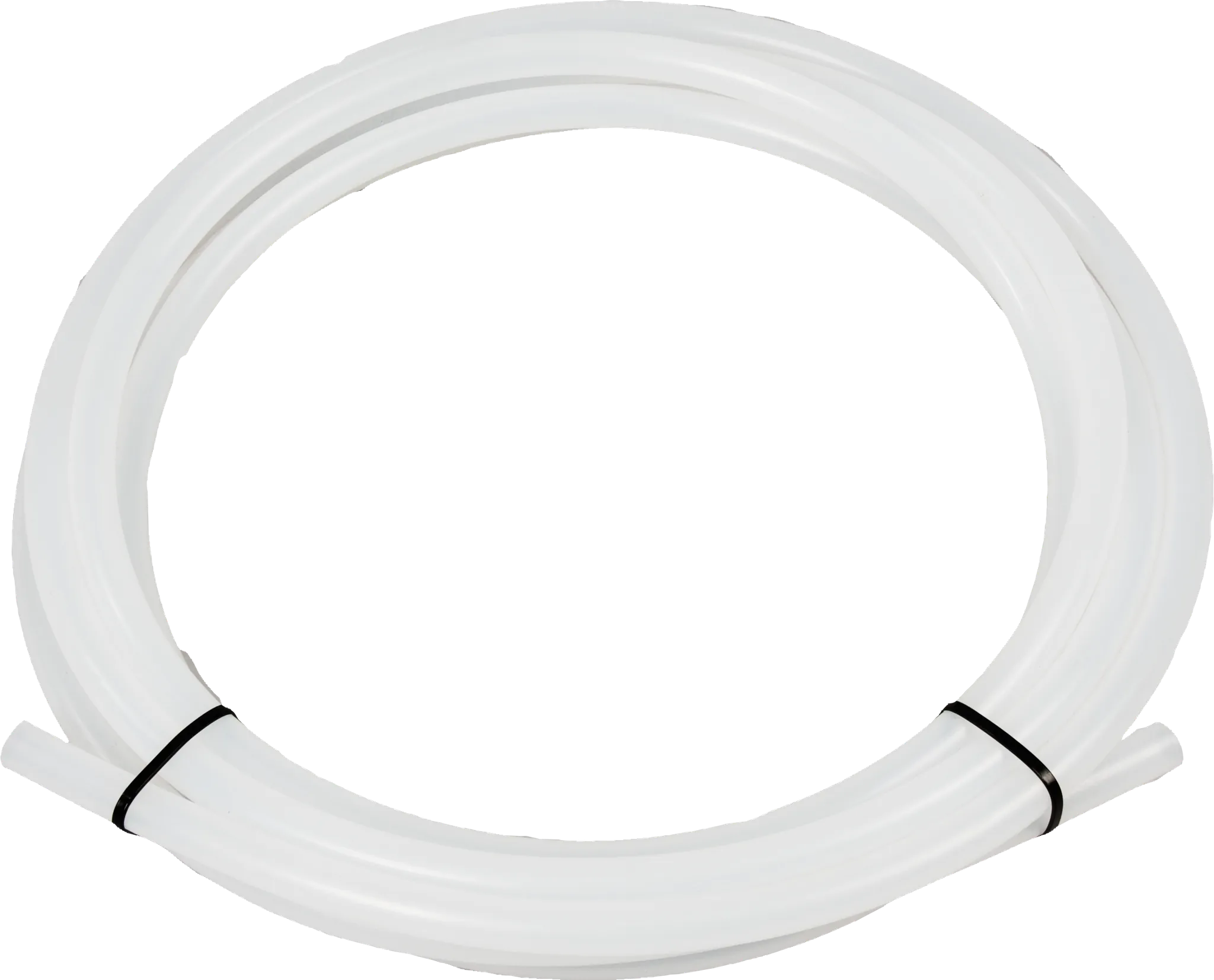 Kunststoffisolierschlauch, weiß, für Seile bis 6 mm  (5 Meter / Pack)