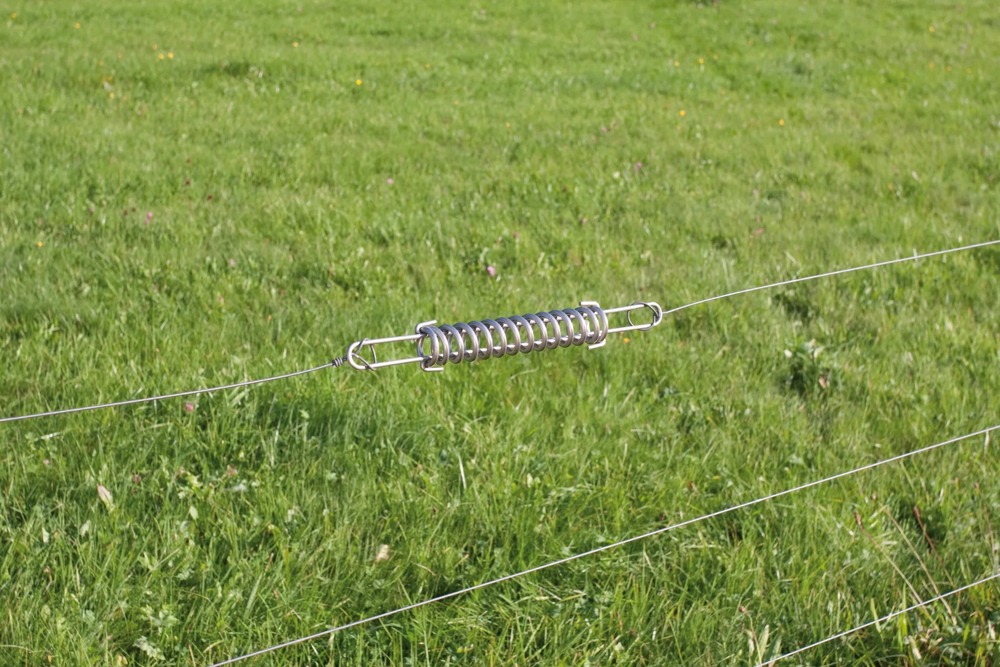 Stahlspannfeder Edelstahl, für Stahldraht d= 2,5 mm