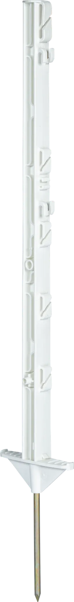 Kunststoffpfahl 0,73 m, 5 Drahthalter (10 Stück / Pack)