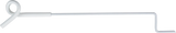 Abstandhalter mit Ösenisolator, 40 cm zum Annageln (5 Stück / Pack)